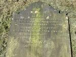 Burmantofts Cemetery (Beckett Street Cemetery) - Consecrated Grave 03072 EVANS