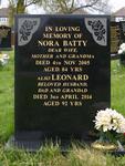 Rothwell Cemetery Grave 2369 BATTY