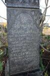Heckmondwike (Westgate Congregational Chapel) Grave New Part-141 WALKER