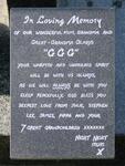 Rothwell Cemetery Grave 2499 PATTERSON