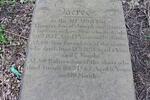 Low Moor (Wesley Place Methodist) Grave Old-J29 CLARKSON