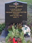 Rothwell Cemetery Grave 2545 POTTER