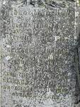 Burmantofts Cemetery (Beckett Street Cemetery) - Consecrated Grave 503 THOMAS