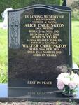 Rothwell Cemetery Grave 2669 CARRINGTON