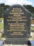 Rothwell Cemetery Grave 2729 WALLER
