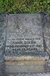Eccleshill (Prospect Chapel Burial Ground) Grave Plot 3-103 DIXON