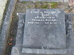 Harrogate (Stonefall Cemetery) - Consecrated Grave 3-1188 ROGERS